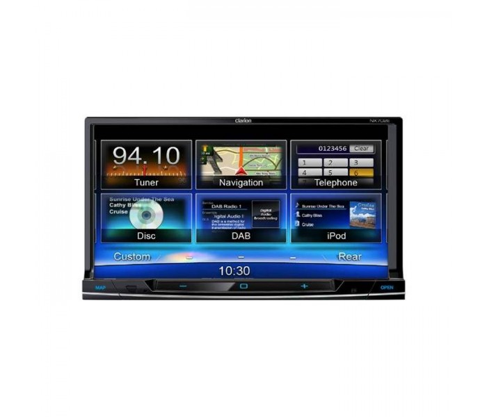 Clarion NX702E 7" Double Din Navigation System